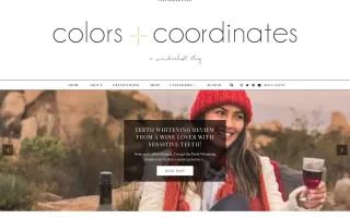 Colors and Coordinates