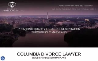 Columbia Divorce Lawyer - Law Office of Vanessa R. Dozier, LLC