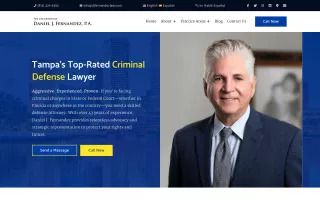 Daniel J. Fernandez P.A. - Tampa Criminal Defense Lawyer