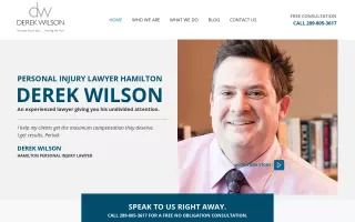 Derek Wilson Law: Personal Injury Lawyer