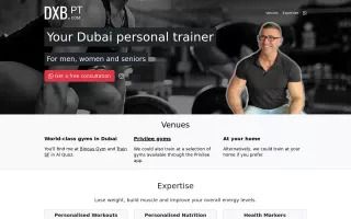 dxbPT | Your Dubai Personal Trainer