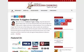 Eggless Cooking Recipes