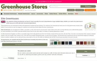 Elite Greenhouses for Sale