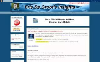 Eric De Groot's Insights