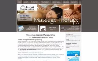 Everest Therapeutics Massage Therapy Vancouver