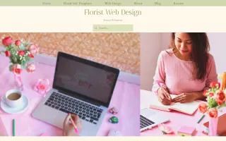 Florist Web Design