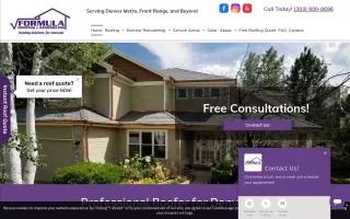 Formula Roofing and Remodeling