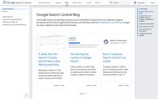 Google Search Central Blog
