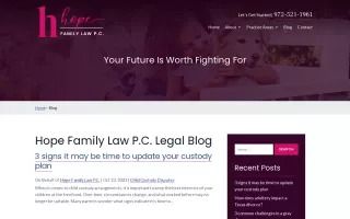 Hope Family Law P.C. Blog