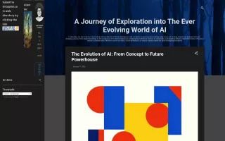 A Journey of Exploration into The Ever Evolving World of AI