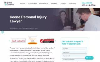 Keene Personal Injury Attorney