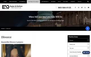 Knoxville Divorce Lawyers