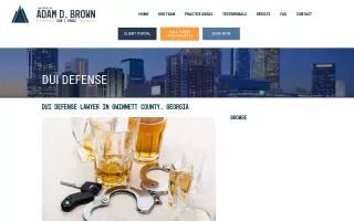 The Law Office of Adam D Brown Criminal Defense Attorney