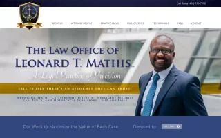 The Law Office of Leonard T. Mathis, LLC.