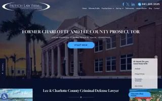 Lee & Charlotte County, FL Criminal Defense Lawyer