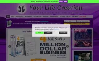 Your Life Creation - Self Development, Law of Attraction, Meditation