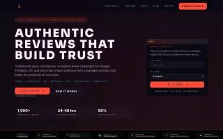 managing review campaigns across Google, Trustpilot, G2, Capterra, Yelp, TripAdvisor, and Google