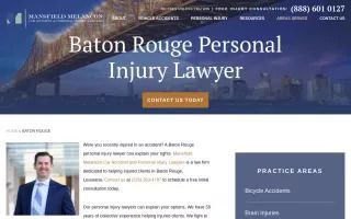 Mansfield Melancon Car Accident and Personal Injury Lawyers