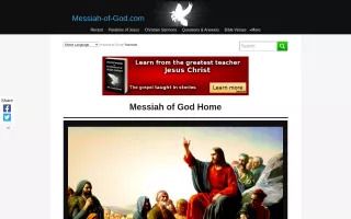 Messiah-of-God.com | Jesus Christ, Sermons, Parables