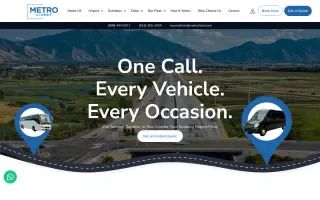Metro Livery | Luxury Chauffeur, Airport & Charter Transportation in Nashville