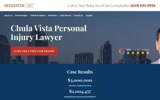 Mission Personal Injury Lawyers - Chula Vista