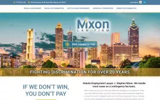 Mixon Law Firm - Atlanta Employment Attorney