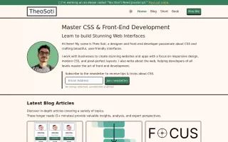 Modern CSS & Front-End Design by Theo Soti
