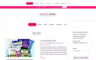 The Mogul Mom Blog