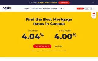 Mortgage Rates Canada