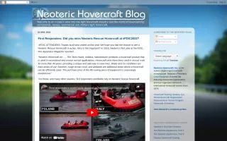 Neoteric Hovercraft Blog