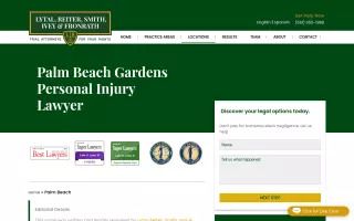 Palm Beach Gardens Personal Injury Lawyer