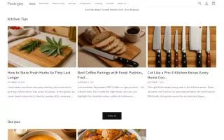 PantryJoy A Kitchen Blog + Curated Kitchen Tools