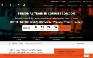 Personal Training Courses London