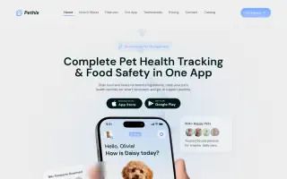Pethls - AI Pet Care, Nutrition & Health Guide