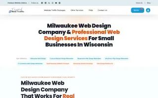 Professional Custom Web Design in Milwaukee & Wisconsin