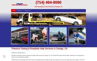 Professional Towing Services & Roadside Assistance in Orange, CA - Towing Ravens