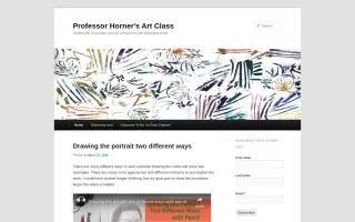 Professor Horners Art Class