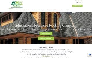 Rapid Roofing & Repairs Inc