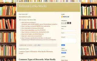Referral Links World