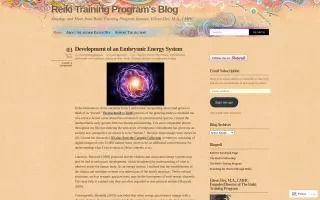 Reiki Training Program Blog