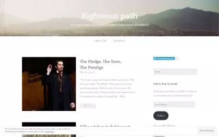 Righteous path