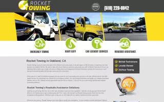 Rocket Towing in Oakland, CA | 24/7 Professional Towing Service