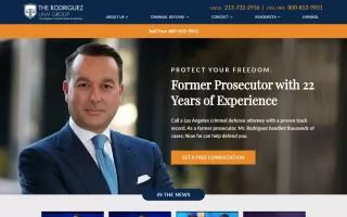 The Rodriguez Law Group Los Angeles Criminal Defense Attorneys