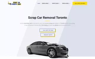Scrap Car Toronto Shop