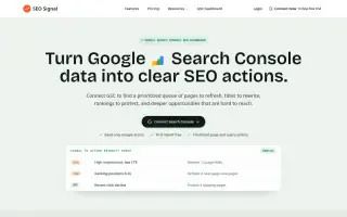 SEO Signal