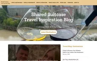 Shared Suitcase Travel Inspiration