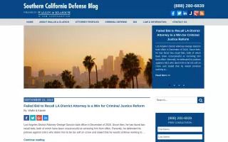 Southern California Defense Blog
