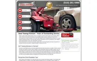 Steel Towing Fremont – Years of Outstanding Service