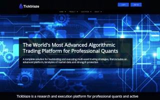 Tickblaze - Algorithmic Trading Platform