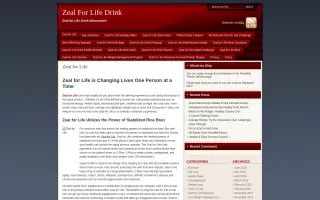 Zeal for Life Drink